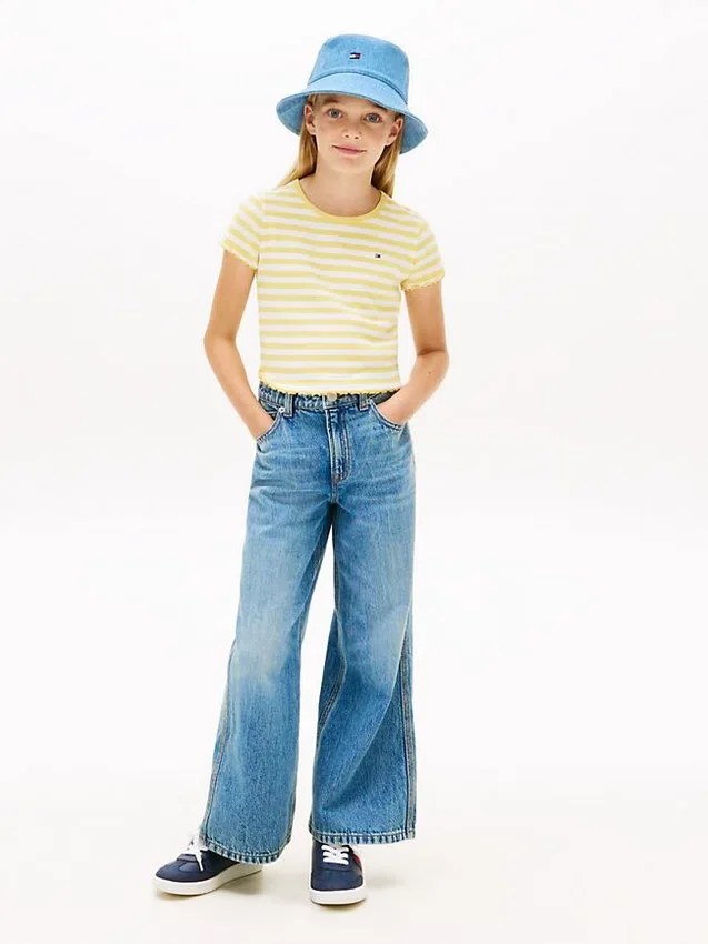 Kids’ Lettuce-Trim Ribbed Top Kids’ Lettuce-Trim Ribbed Top