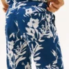 Kids’ Linen-Cotton Blend Floral Short