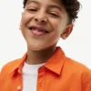 Kids’ Linen-Cotton Blend Shirt