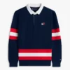 Kids’ Logo Graphic Stripe Rugby Polo Kids’ Logo Graphic Stripe Rugby Polo