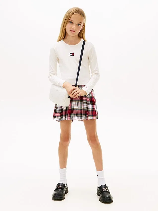 Kids’ Long-Sleeve Badge Ribbed T-Shirt Kids’ Long-Sleeve Badge Ribbed T-Shirt