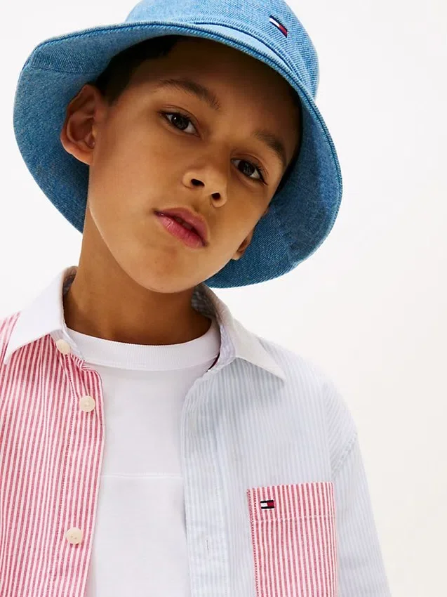 Kids’ Mixed Stripe Stretch Oxford Shirt Kids’ Mixed Stripe Stretch Oxford Shirt