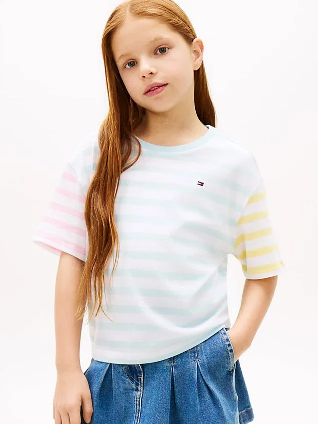 Kids’ Mixed Stripe T-Shirt Kids’ Mixed Stripe T-Shirt