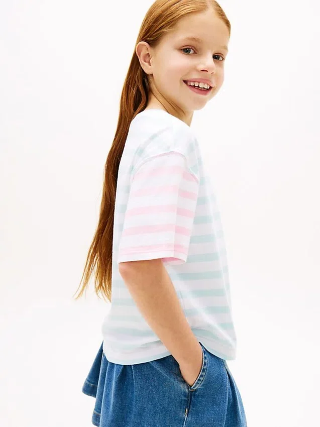 Kids’ Mixed Stripe T-Shirt Kids’ Mixed Stripe T-Shirt