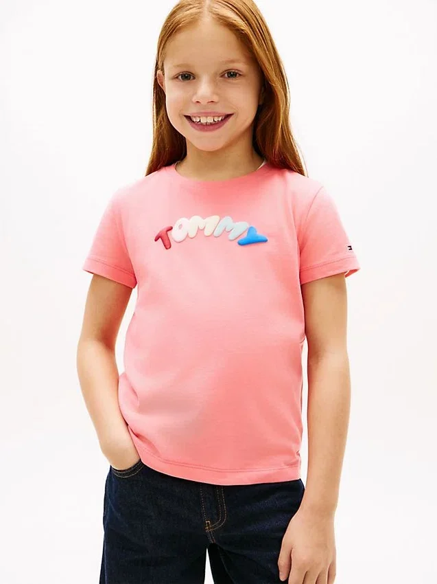 Kids’ Multicolor Puff Logo T-Shirt Kids’ Multicolor Puff Logo T-Shirt