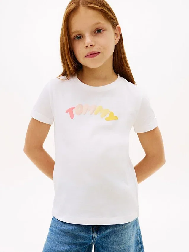 Kids’ Multicolor Puff Logo T-Shirt Kids’ Multicolor Puff Logo T-Shirt
