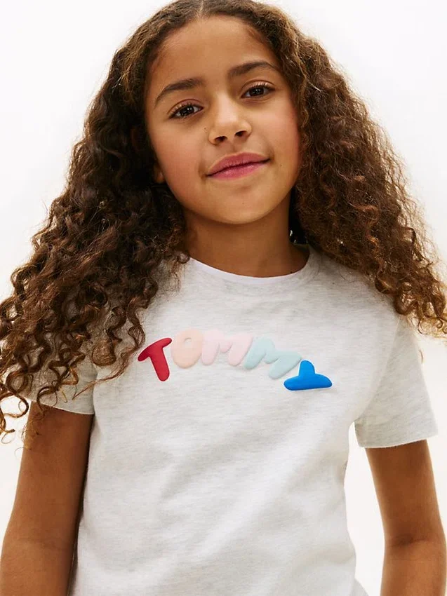 Kids’ Multicolor Puff Logo T-Shirt Kids’ Multicolor Puff Logo T-Shirt
