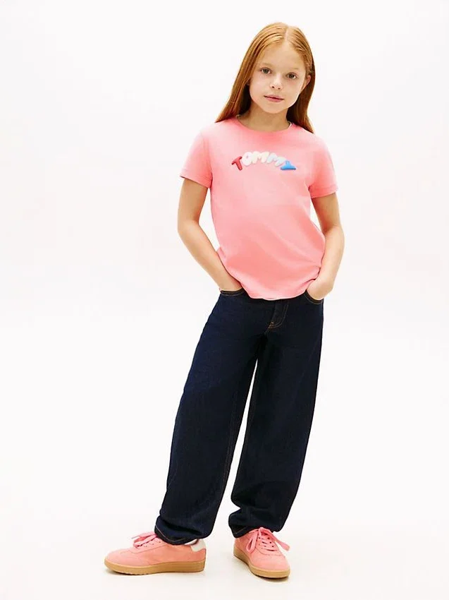 Kids’ Multicolor Puff Logo T-Shirt Kids’ Multicolor Puff Logo T-Shirt