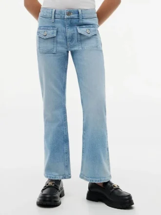 Kids’ Patch Pocket Flared Jean