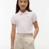 Kids’ Puff-Sleeve Stretch Polo Kids’ Puff-Sleeve Stretch Polo