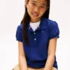 Kids’ Puff-Sleeve Stretch Polo Kids’ Puff-Sleeve Stretch Polo