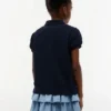 Kids’ Puff-Sleeve Stretch Polo Kids’ Puff-Sleeve Stretch Polo
