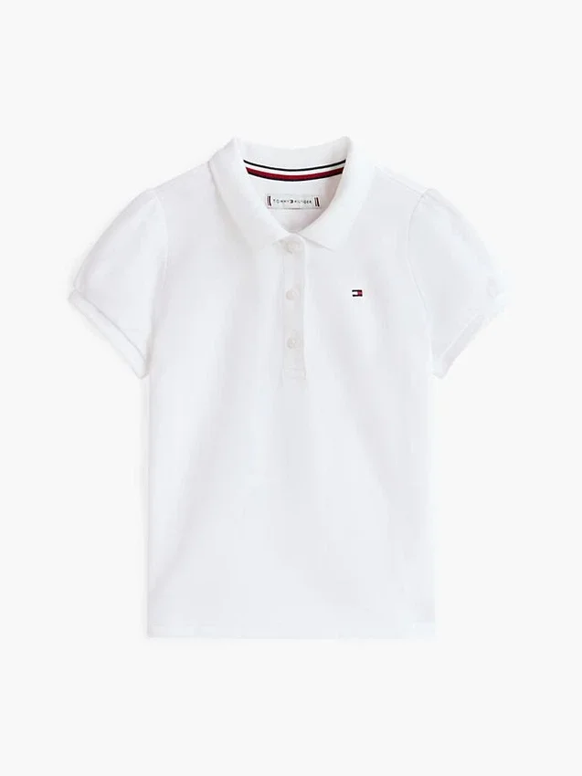 Kids’ Puff-Sleeve Stretch Polo Kids’ Puff-Sleeve Stretch Polo