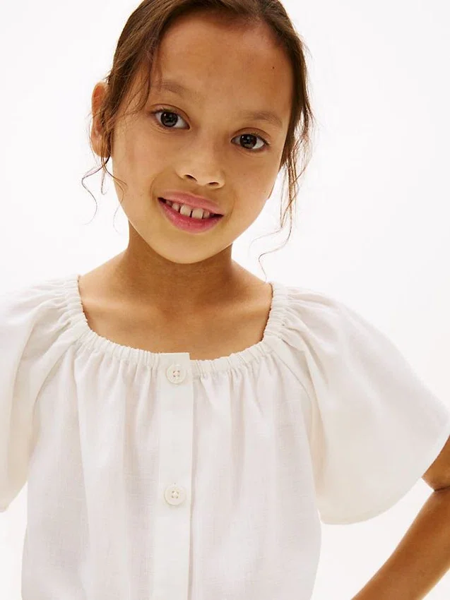Kids’ Puff-Sleeve Top Kids’ Puff-Sleeve Top