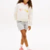Kids’ Raw-Hem Denim Short
