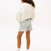 Kids’ Raw-Hem Denim Short