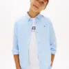 Kids’ Relaxed Linen-Blend Shirt