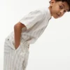 Kids’ Relaxed Striped Linen-Blend Short