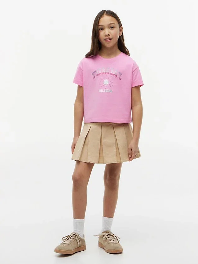 Kids’ Rhinestone Tommy Logo T-Shirt Kids’ Rhinestone Tommy Logo T-Shirt