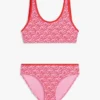 Kids’ Script Monogram 2-Piece Swimsuit Kids’ Script Monogram 2-Piece Swimsuit