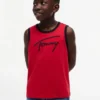 Kids’ Script Tommy Logo Tank Top Kids’ Script Tommy Logo Tank Top