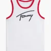 Kids’ Script Tommy Logo Tank Top Kids’ Script Tommy Logo Tank Top
