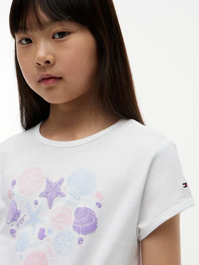 Kids’ Seashell Tie-Front T-Shirt Kids’ Seashell Tie-Front T-Shirt