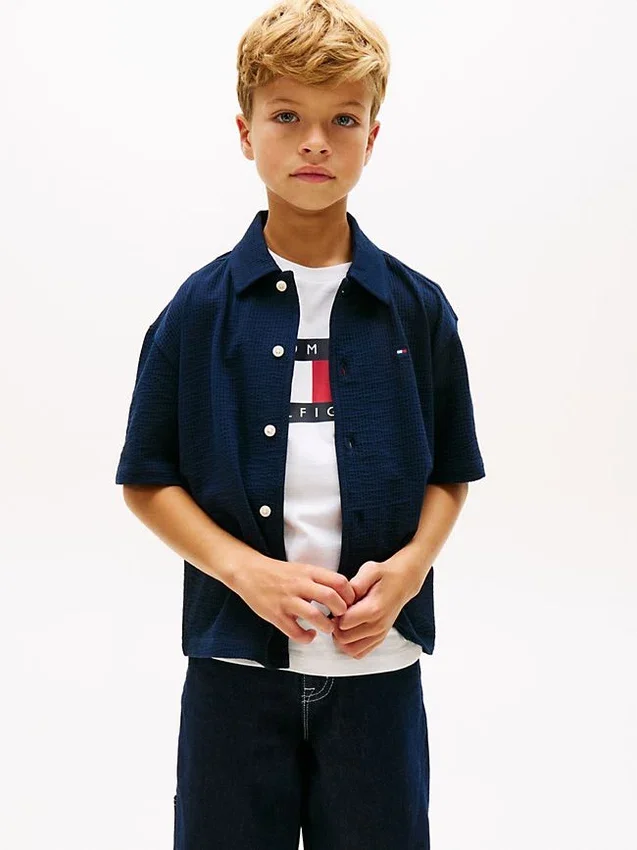 Kids’ Seersucker Shirt Kids’ Seersucker Shirt