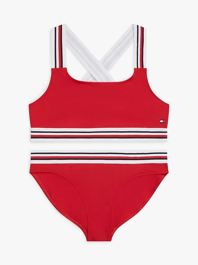 Kids’ Signature Stripe 2-Piece Swimsuit Kids’ Signature Stripe 2-Piece Swimsuit