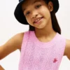 Kids’ Sleeveless Crochet Dress