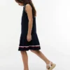 Kids’ Sleeveless Pleated Polo Dress
