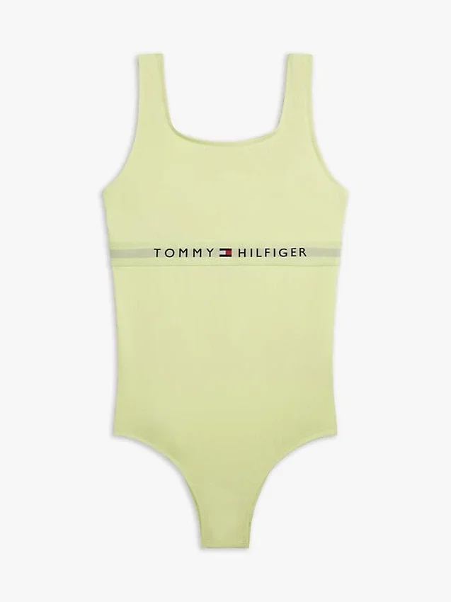 Kids’ Square-Neck Logo Swimsuit Kids’ Square-Neck Logo Swimsuit