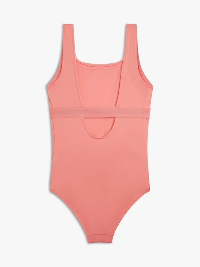 Kids’ Square-Neck Logo Swimsuit Kids’ Square-Neck Logo Swimsuit