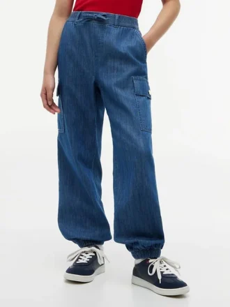 Kids’ Stretch Chino Cargo Jogger