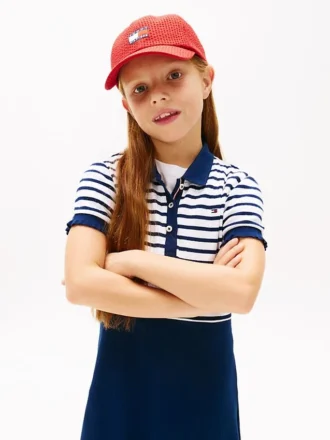 Kids’ Stretch Polo Skater Dress Kids’ Stretch Polo Skater Dress