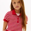 Kids’ Stretch Polo Skater Dress