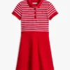 Kids’ Stretch Polo Skater Dress