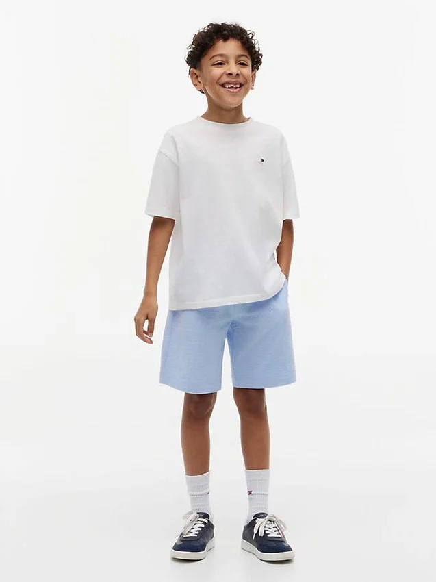 Kids’ Stretch Seersucker Short Kids’ Stretch Seersucker Short