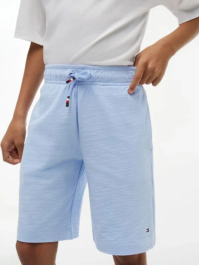 Kids’ Stretch Seersucker Short Kids’ Stretch Seersucker Short