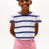 Kids’ Stripe Lettuce-Trim Sleeve T-Shirt Kids’ Stripe Lettuce-Trim Sleeve T-Shirt
