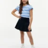 Kids’ Stripe Lettuce-Trim Sleeve T-Shirt Kids’ Stripe Lettuce-Trim Sleeve T-Shirt