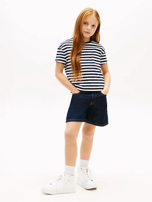 Kids’ Stripe Pocket T-Shirt Kids’ Stripe Pocket T-Shirt