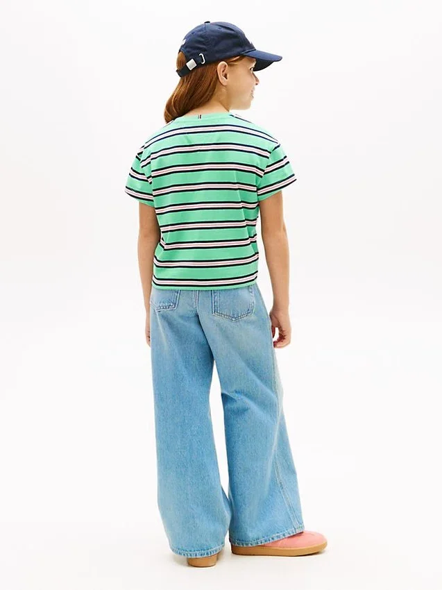 Kids’ Stripe Pocket T-Shirt Kids’ Stripe Pocket T-Shirt