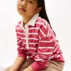 Kids’ Stripe Polo Sweatshirt Kids’ Stripe Polo Sweatshirt