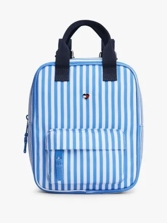 Kids’ Striped Canvas Backpack