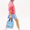Kids’ Striped Canvas Backpack