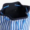 Kids’ Striped Canvas Bucket Bag