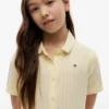 Kids’ Striped Cotton-Linen Blend Dress