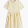 Kids’ Striped Cotton-Linen Blend Dress