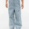 Kids’ Striped Pull-On Wide Leg Jean